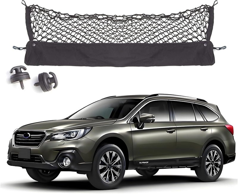 Omocyra Envelope Style Trunk Cargo Net Compatible with Subaru Outback New 2026 2025 2024 2023 2022 2021 2020 2019 2018 2017-2000 Car Rear Tailgate Netting - Image 1